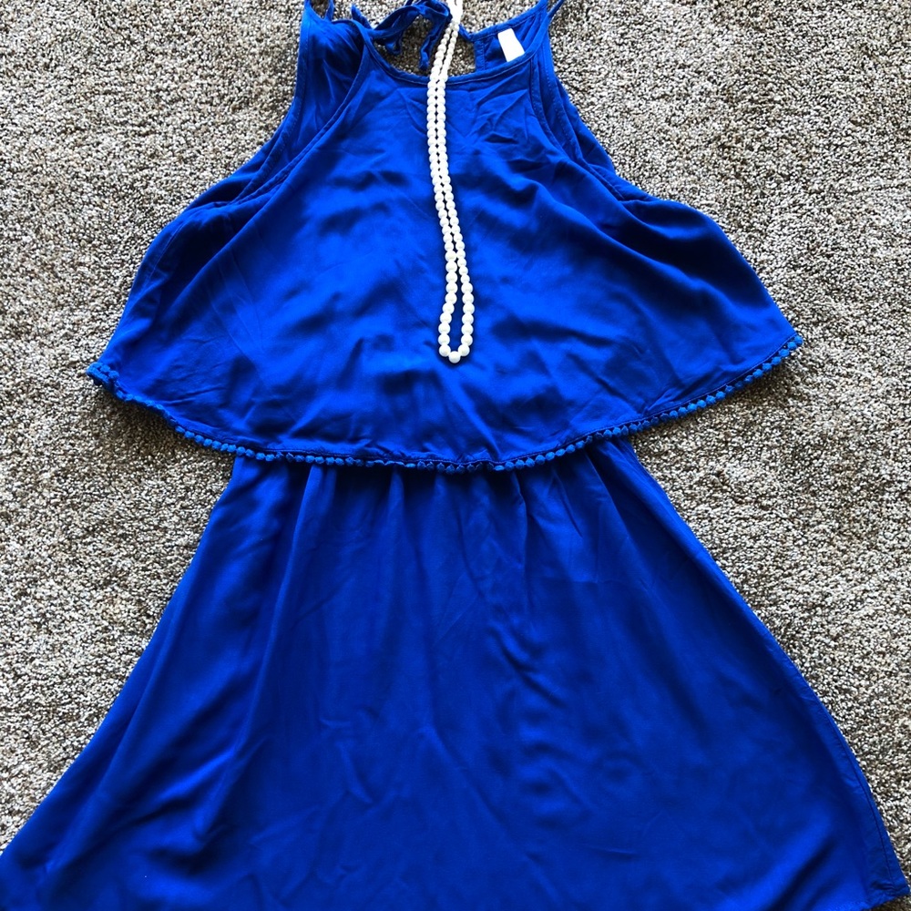 Xhilaration Blue Sundress Size S
